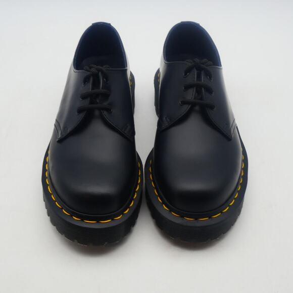 NEW Dr. Martens 1460 Bex Smooth Leather Oxfords Men's 7 Women's 8 Black Docs - Picture 5 of 9